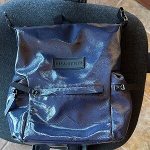 Hunter Backpack Leather Rubberized